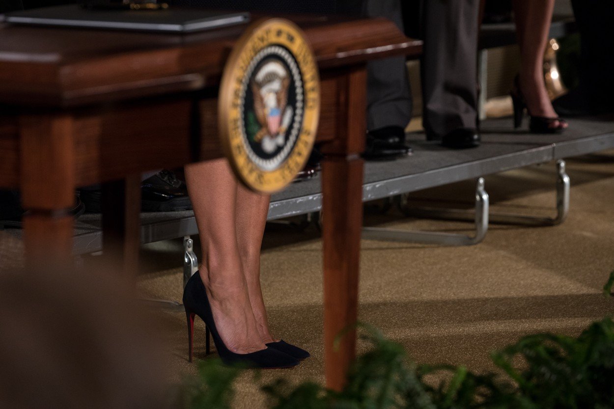 We Have Some Serious Melania Trump Shoe Envy