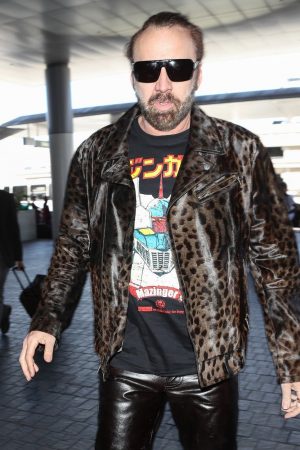 Nicolas Cage Displays His Terrible Fashion Sense